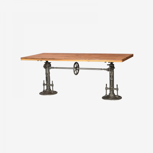 Wood Wide Table Heavy Twin Base